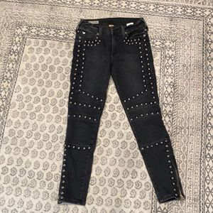 True Religion Jeans Black with black beads